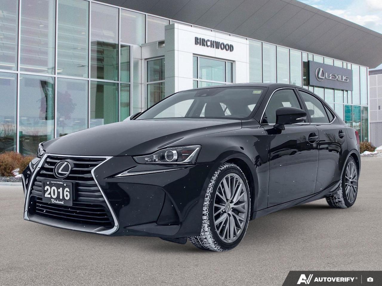 Local Vehicle!
Lower Kilometers!
Good Condition!
Key Features

- All Wheel Drive 
- Backup Camera
- Bluetooth 
- Leather Wrapped Steering Wheel 
- Push Button Start 
- Heated Front Seats
- Dual Zone Automatic Climate Control 
- Pre Collision System 
- Dynamic Radar Cruise Control 
- Lane Depature Alert With Steering Assist 

And More!
Looking for a luxurious driving experience without the high price tag?

All our vehicles are fully inspected by Canadas top Lexus Technicians. Purchase your vehicle from the trusted experts.

No money down or trade-in required to purchase at this price.

Have a trade? Birchwood Lexus can pay you top dollar for your vehicle - trades of all makes and models are welcome.

* Financing Rates Advertised O.A.C * Flexible financing available on most years, makes, and models. Configure and customize your purchase online at www.birchwoodlexus.ca or call us today.

Local Phone: 204-25-LEXUS (53987)
Toll free Phone: 844-57-LEXUS (53987)

Dealer Permit #5499
Dealer permit #5499