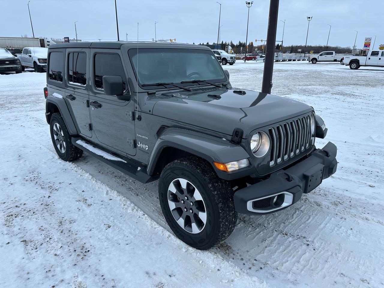 Used 2021 Jeep Wrangler Unlimited Sahara for sale in Elie, MB