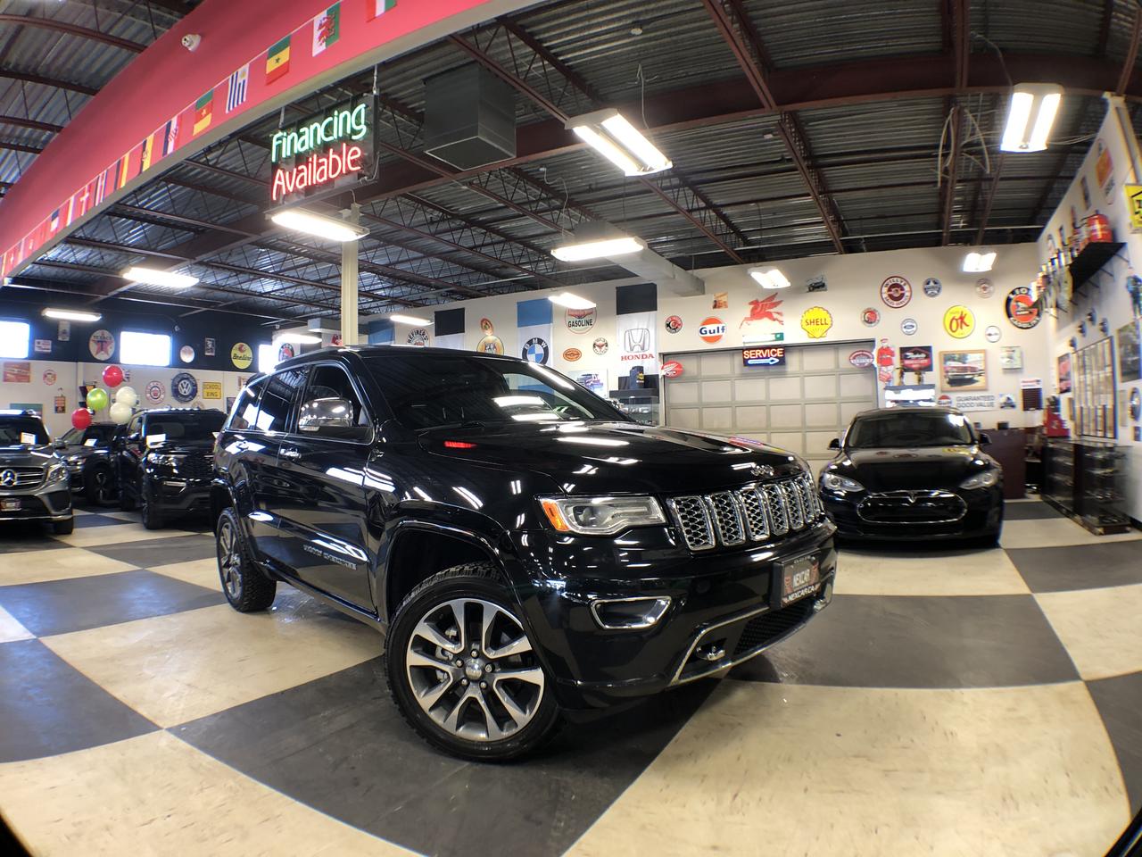 2018 Jeep Grand Cherokee OVERLAND 4WD LEATHER PAN/ROOF NAV B/SPOT CAMERA