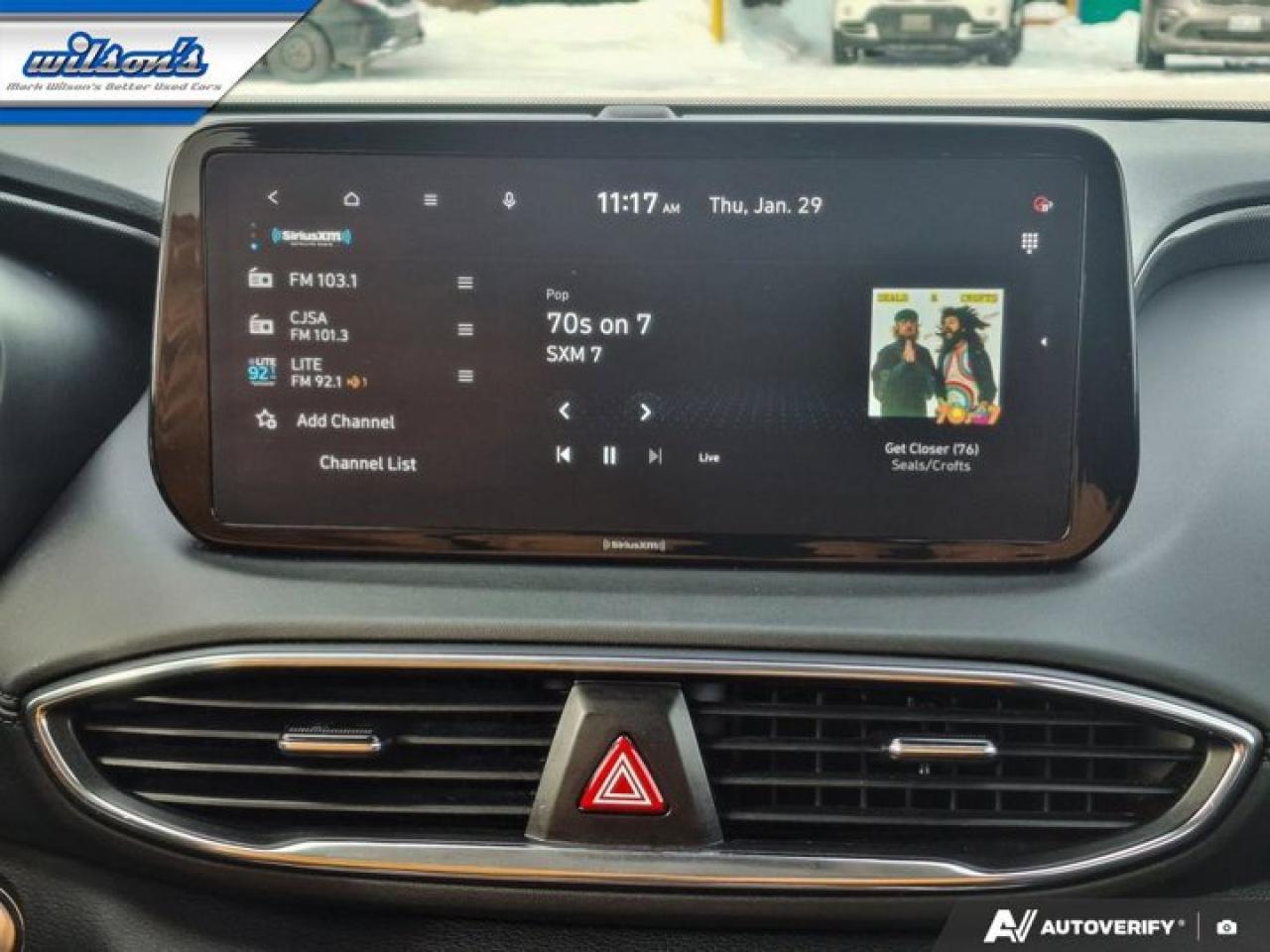 2023 Hyundai Santa Fe Preferred AWD | Heated Wheel + Seats | Adaptive Cruise | CarPlay + Android | Rear Camera | and More! Photo