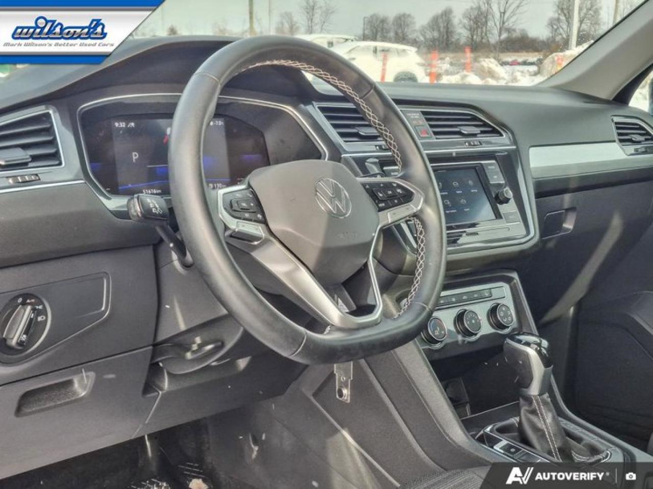 2022 Volkswagen Tiguan Trendline AWD | Blind Spot Monitor | Carplay and Android Auto | Heated Seats + Steering | and More ! Photo