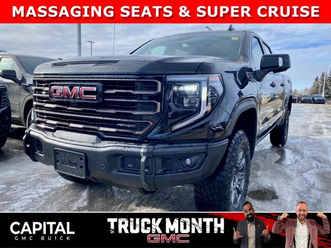 Check out this 2026 Sierra 1500 AT4X... This ultimate off-road luxury truck comes fully equipped with the exclusive Obsidian Rush interior, Power Sunroof, Heated and Cooled Seats, Heated Steering, Heated Rear Seats, Heads-up Display, Rear Streaming Mirror, 360 CAM, Adaptive Cruise Control, MultiPro Tailgate, 2 Inch Factory Lift with Multimatic DSSV dampers, AEV stamped steel front bumper, and so much more! CALL NOWAsk for the Internet Department for more information or book your test drive today! Text 507-585-4395 for fast answers at your fingertips!AMVIC Licensed Dealer - Licence Number B1044900Disclaimer: All prices are plus taxes and include all cash credits and loyalties. See dealer for details. AMVIC Licensed Dealer # B1044900
