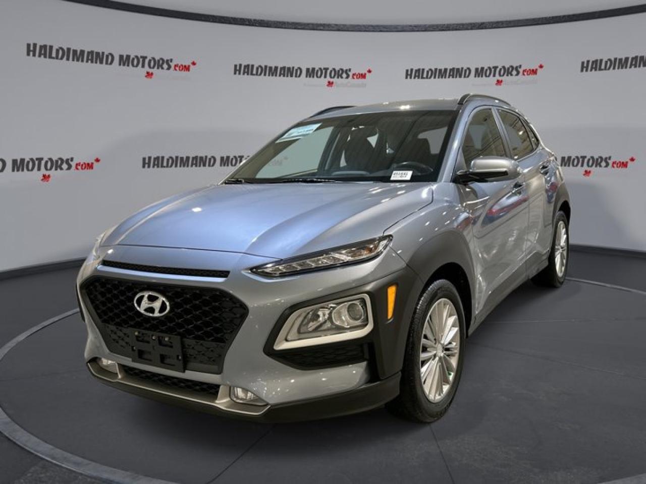 This Hyundai Kona has a strong Gas 4cyl 2.0 L engine powering this Automatic transmission. Lane Departure, Heated Steering Wheel, Heated Seats - Front.*This Hyundai Kona Comes Equipped with These Options *Factory Remote Start, Blind Spot Monitoring, Apple Carplay, Android Auto, Transmission: 6-Speed Automatic - OD lock-up torque converter and electronic shift lock system, Transmission w/Driver Selectable Mode and Shiftronic Sequential Shift Control, Tires: P215/55R17, Rear Cross-Traffic Collision Warning (RCCW), Radio: AM/FM/MP3 Audio System - 7.0 colour LCD touch-screen display, 6 speakers, Bluetooth hands-free phone system, iPod/USB and MP3 auxiliary input jacks (centre console mounted), Power 1st Row Windows w/Driver And Passenger 1-Touch Down and w/Driver 1-Touch Up, Heated Front Bucket Seats - 6-way adjustable drivers seat w/height adjustment, GVWR: 1,900 kgs, Engine: 2.0L MPI 4-Cylinder DOHC, Blind-Spot Collision Warning (BCW) Blind Spot.*Critics Agree *KBB.com Best Buy Awards. KBB.com 10 Coolest New Cars Under $20,000.*Stop By Today *Come in for a quick visit at Haldimand Motors Ltd., 42 Talbot St E, Cayuga, ON N0A 1E0 to claim your Hyundai Kona!