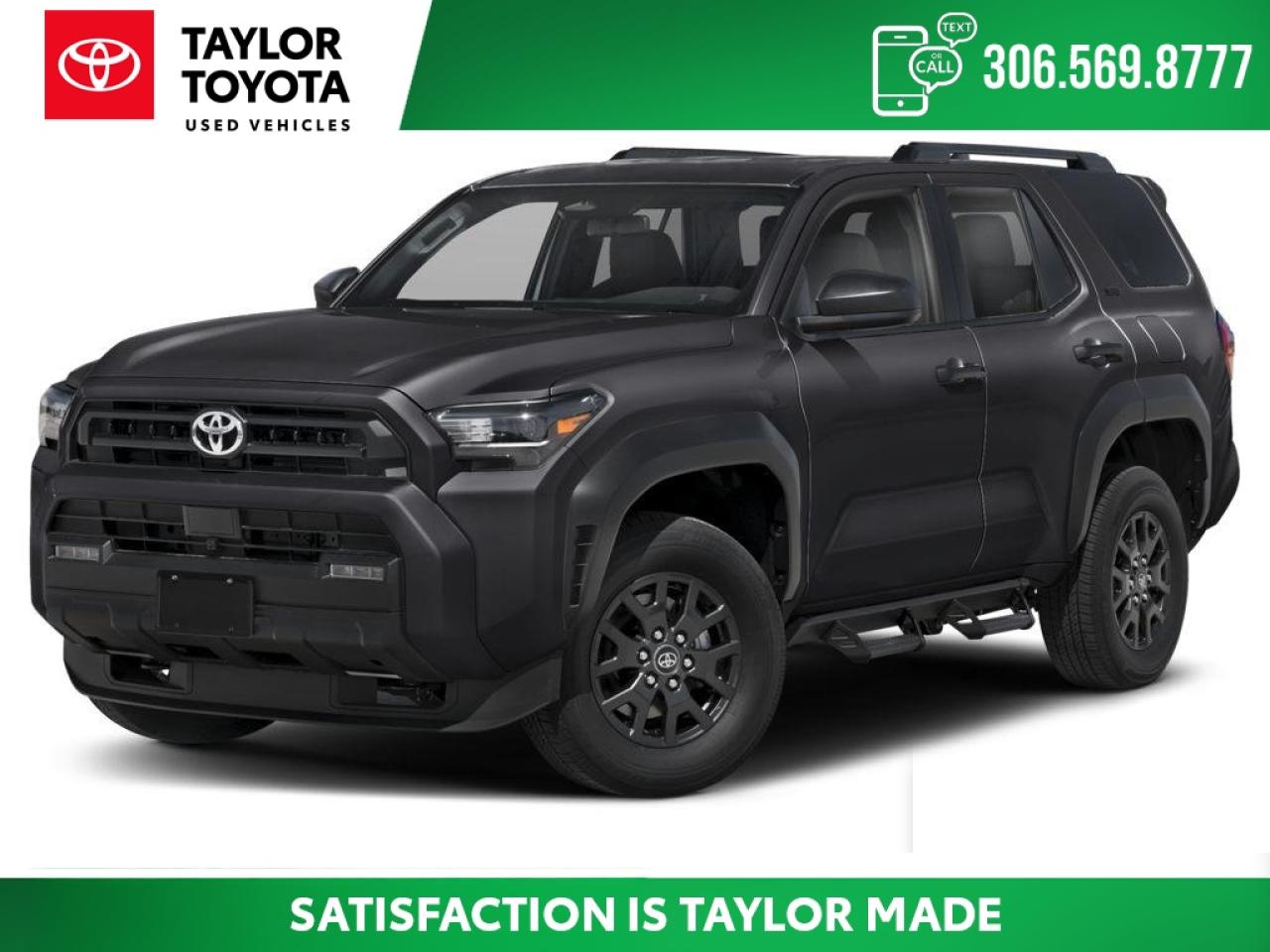 Used 2025 Toyota 4Runner SR5 PACKAGE WITH 7 SEATS! for sale in Regina, SK