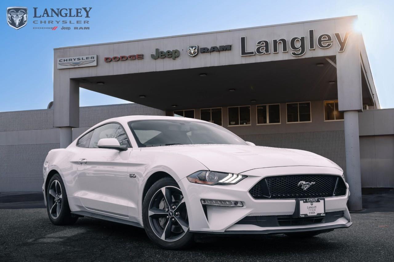 <p><strong>2020 Ford Mustang GT Fastback Manual</strong> A legendary American pony car offering classic V8 power, a high-performance manual transmission, and modern track-ready technology.</p><ul><li><p><strong>Engine:</strong> 5.0L Ti-VCT V8 </p><p></p></li><li><p><strong>Horsepower:</strong> 460 hp @ 7,500 rpm </p><p></p></li><li><p><strong>Torque:</strong> 420 lb-ft @ 4,600 rpm </p><p></p></li><li><p><strong>Transmission:</strong> TREMEC® 6-speed Manual </p><p></p></li><li><p><strong>Key Feature:</strong> Standard selectable drive modes, line-lock, and electronic stability control</p></li></ul><p>Come book a test drive at Langley Chrysler, conveniently located in Langley, British Columbia.</p>

<p>*All prices plus applicable taxes, applicable environmental recovery charges, documentation of $599 and full tank of fuel surcharge of $76 if a full tank is chosen. <br />Other protection items available that are not included in the above price:<br />Tire & Rim Protection and Key fob insurance starting from $599<br />Service contracts (extended warranties) for coverage up to 7 years and 200,000 kms starting from $599<br />Custom vehicle accessory packages, mudflaps and deflectors, tire and rim packages, lift kits, exhaust kits and tonneau covers, canopies and much more that can be added to your payment at time of purchase<br />Undercoating, rust modules, and full protection packages starting from $199<br />Financing Fee of $500 when applicable<br />Flexible life, disability and critical illness insurances to protect portions of or the entire length of vehicle loan</p>