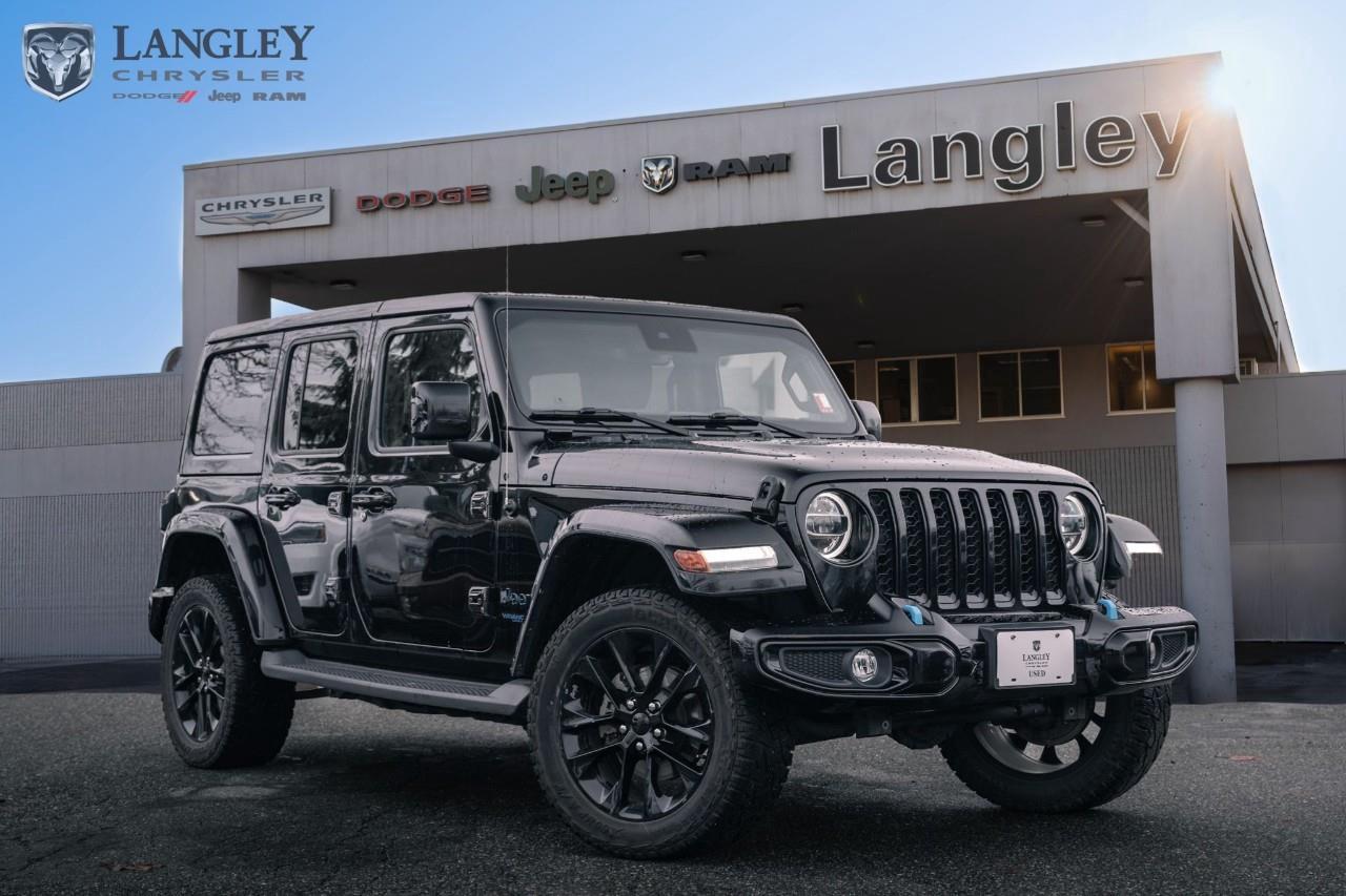 Used 2021 Jeep Wrangler Unlimited 4xe Sahara for sale in Surrey, BC