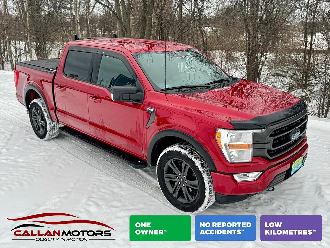 2021 Ford F-150 XLT FX4 4WD Crew One Owner | Low Kms | Clean Truck - Photo #1