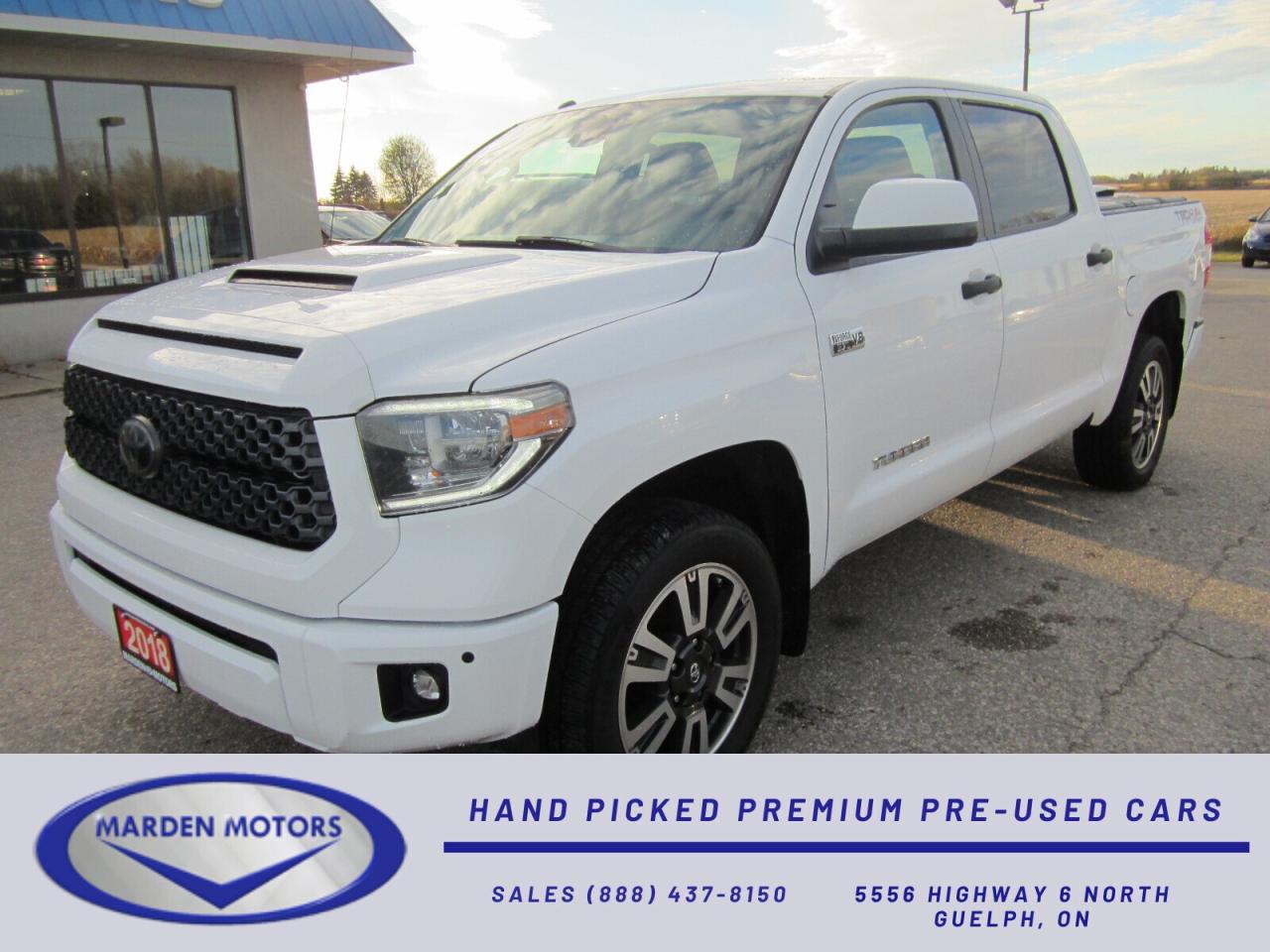 2018 Toyota Tundra 4x4 Crewmax SR5 Plus 5.7L ONE OWNER NO ACCIDENTS Photo0