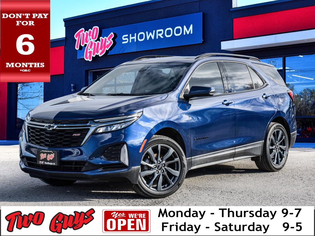 2022 Chevrolet Equinox RS 1.5L AWD   LEATHER   Panoroof   Remote Start Photo