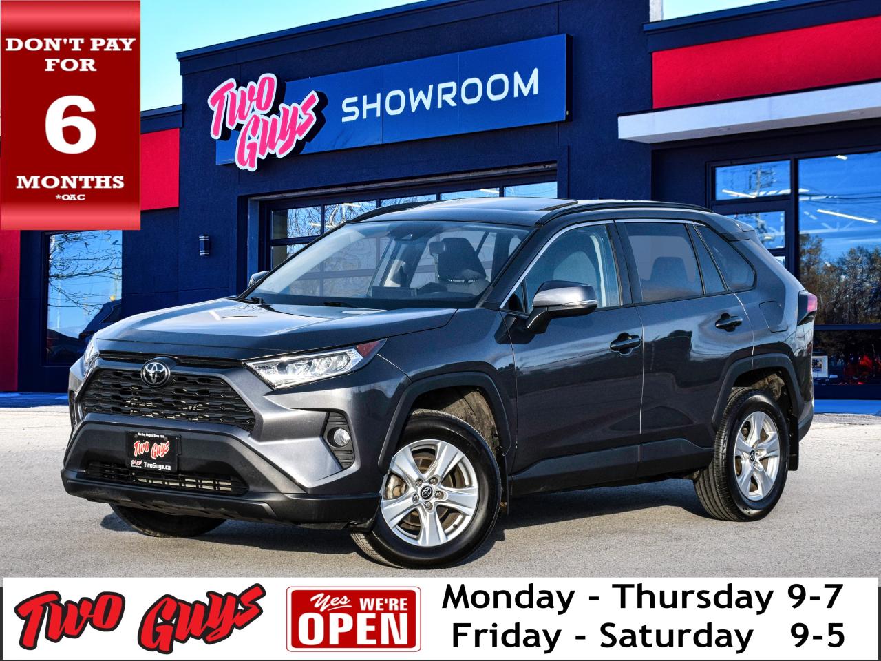 2020 Toyota RAV4 XLE FWD   Sunroof   Htd Cloth   Pwr Hatch Photo0