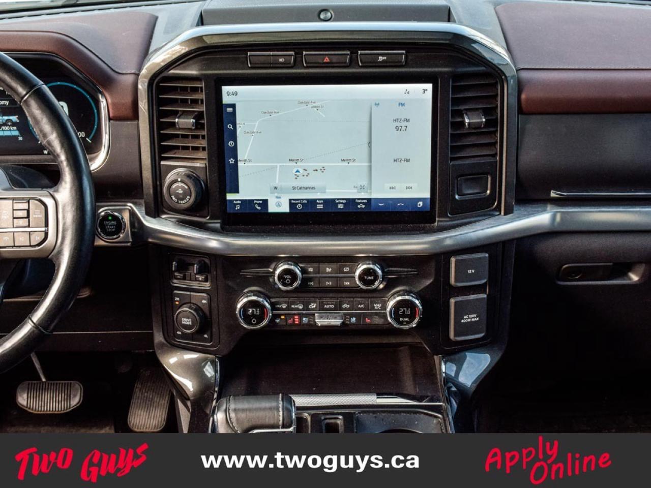 2021 Ford F-150 LARIAT 4WD SuperCrew 5.5' Box Sunroof Leather Nav Photo