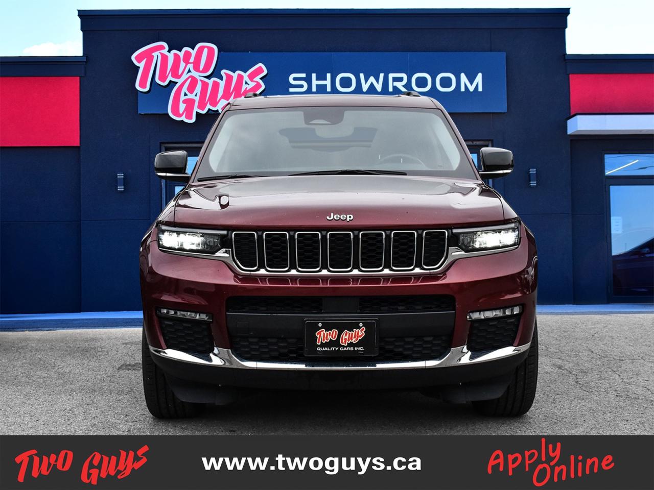 2021 Jeep Grand Cherokee L Limited 3.6L 4WD   Panoroof   Leather   6Pass Photo