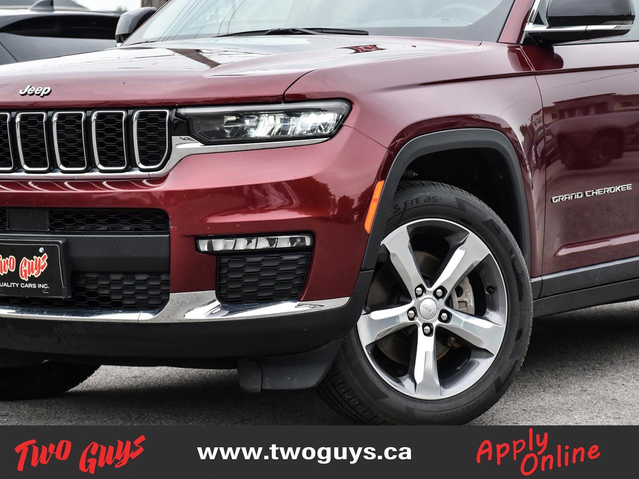 2021 Jeep Grand Cherokee L Limited 3.6L 4WD   Panoroof   Leather   6Pass Photo