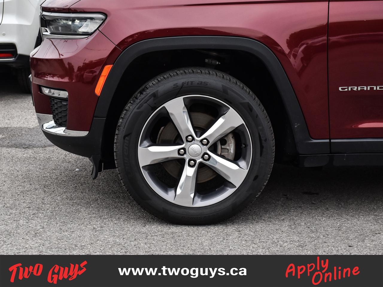 2021 Jeep Grand Cherokee L Limited 3.6L 4WD   Panoroof   Leather   6Pass Photo4