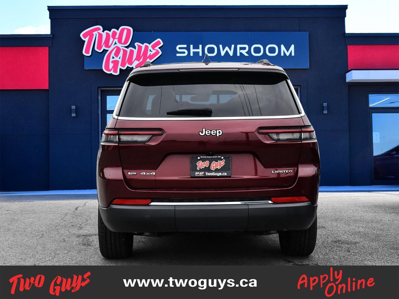 2021 Jeep Grand Cherokee L Limited 3.6L 4WD   Panoroof   Leather   6Pass Photo