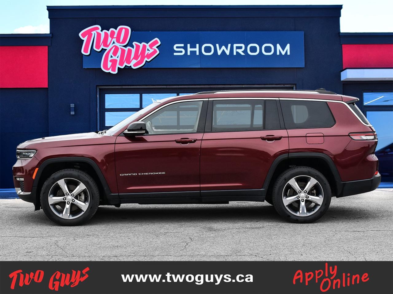 2021 Jeep Grand Cherokee L Limited 3.6L 4WD   Panoroof   Leather   6Pass Photo