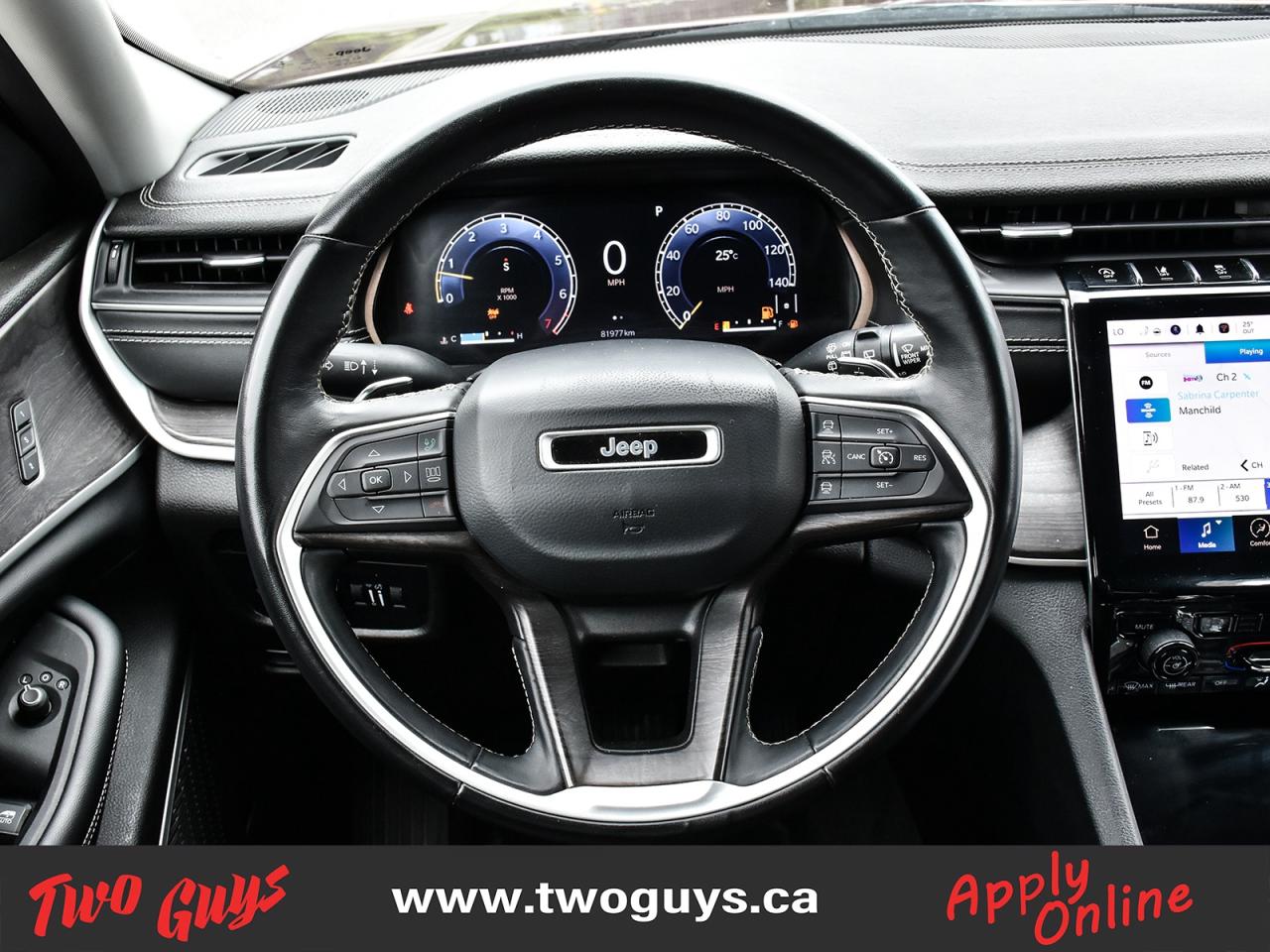 2021 Jeep Grand Cherokee L Limited 3.6L 4WD   Panoroof   Leather   6Pass Photo