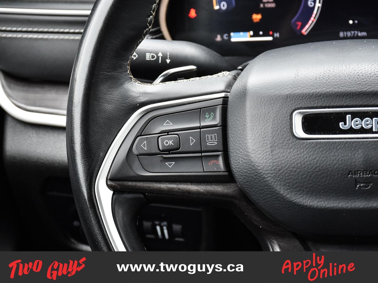 2021 Jeep Grand Cherokee L Limited 3.6L 4WD   Panoroof   Leather   6Pass Photo