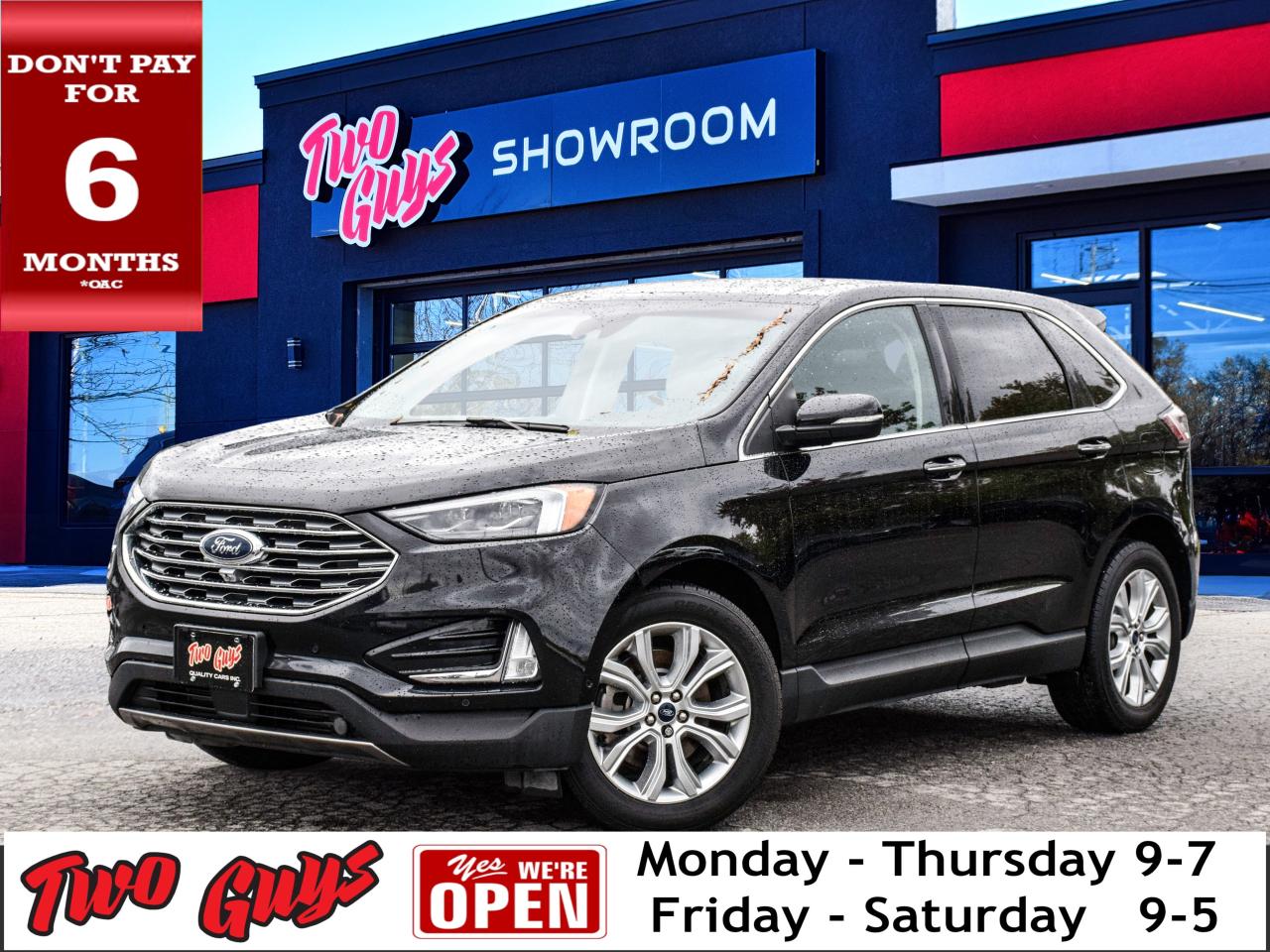 2021 Ford Edge Titanium 2.0L AWD   Panoroof   Nav   Leather Photo0