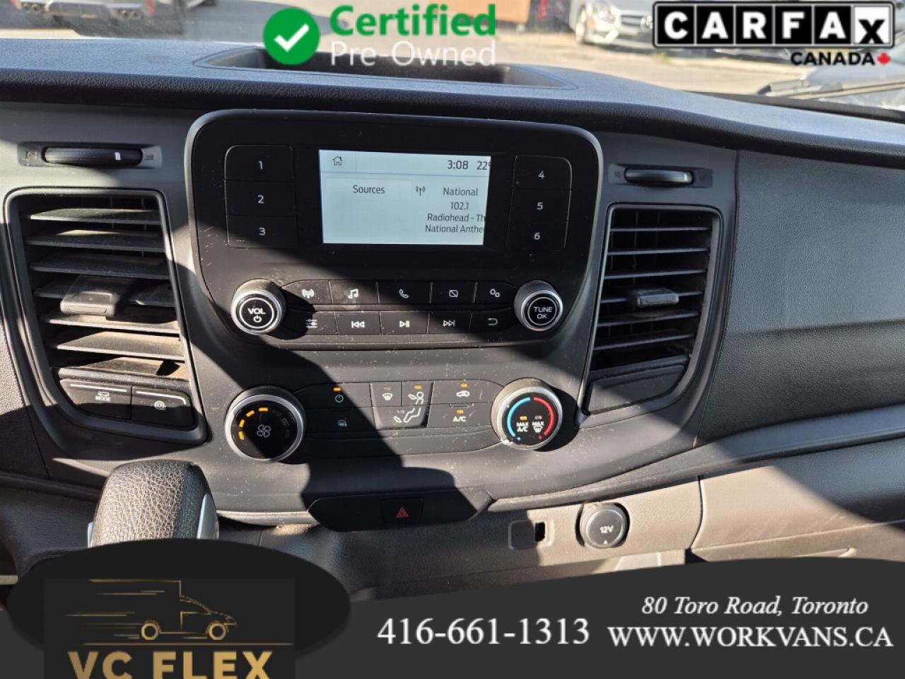 2020 Ford Transit Cargo Van T-250 - 130WB - 10Ft Cargo Length - V6 Gas Photo