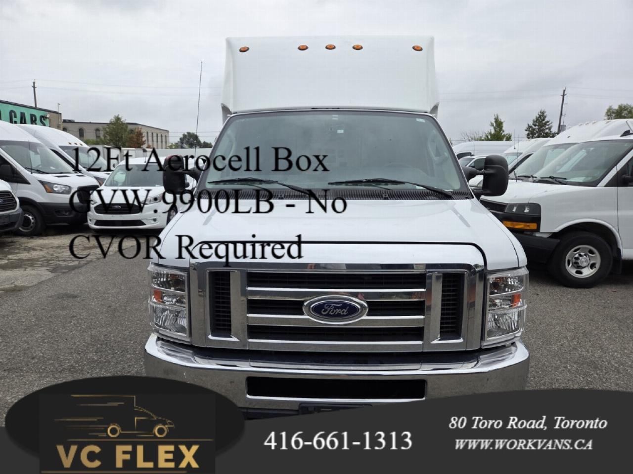 2022 Ford E-Series Cutaway E-350 - 12Ft Aerocell Unicell Box - V8 Gas Photo