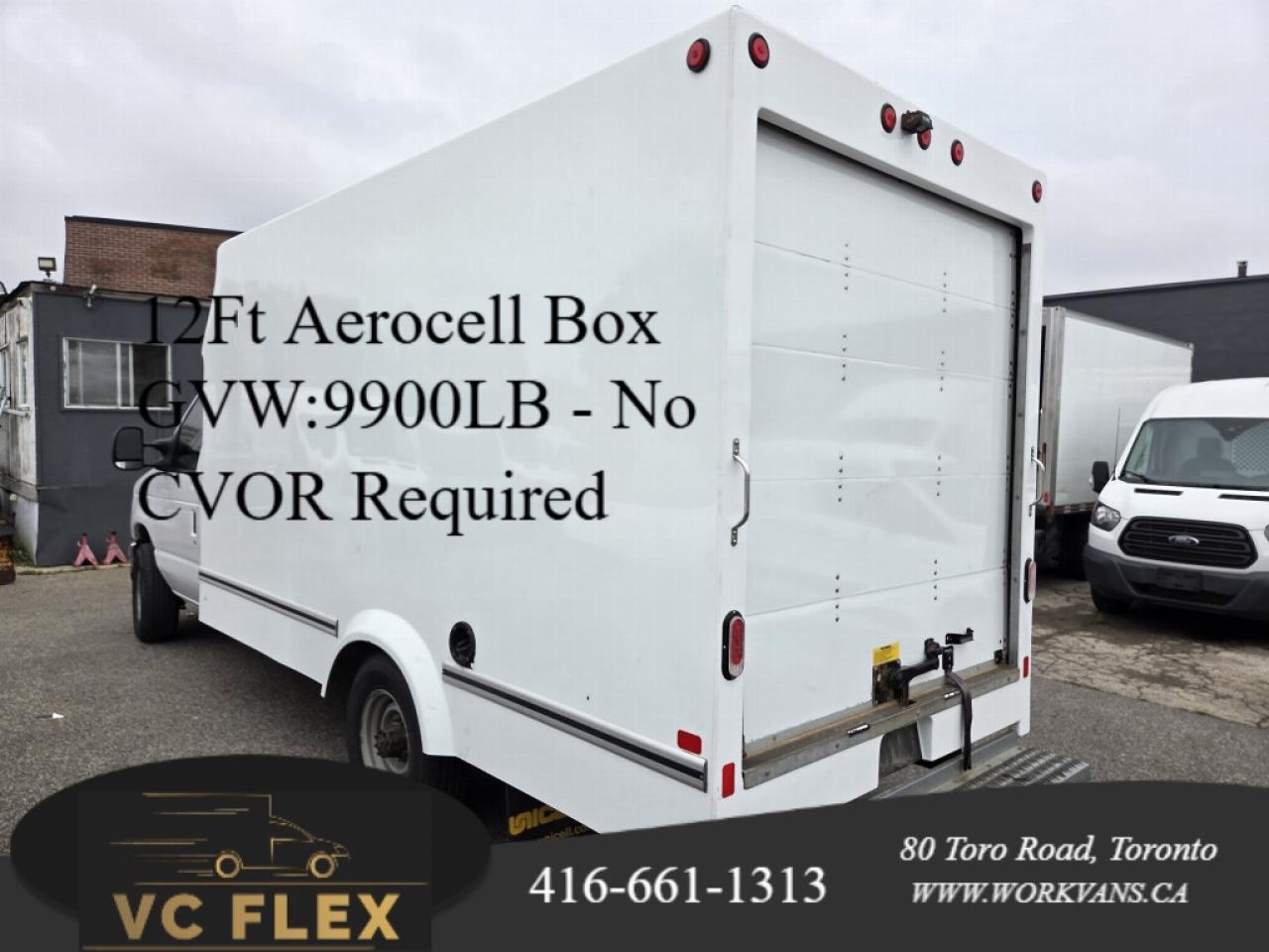 2022 Ford E-Series Cutaway E-350 - 12Ft Aerocell Unicell Box - V8 Gas Photo