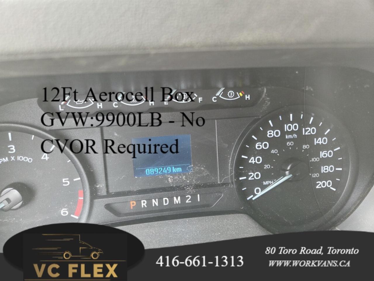 2022 Ford E-Series Cutaway E-350 - 12Ft Aerocell Unicell Box - V8 Gas Photo