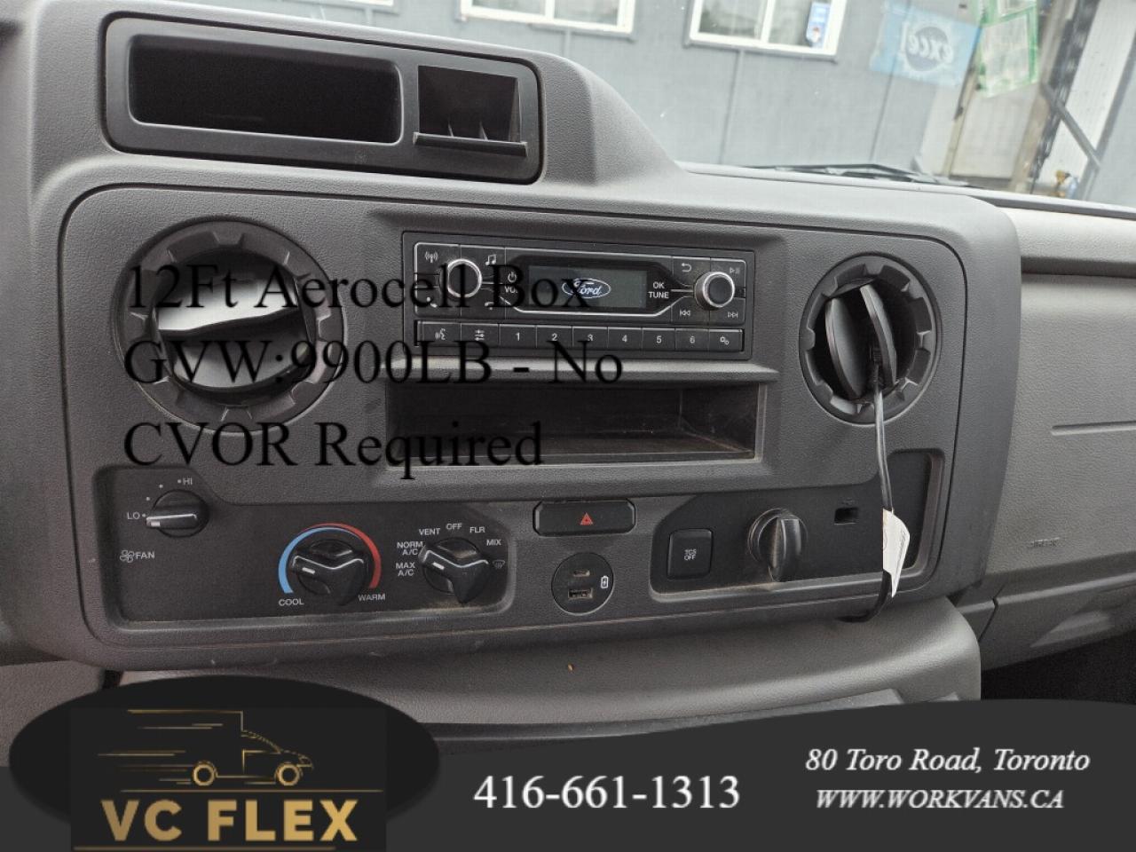 2022 Ford E-Series Cutaway E-350 - 12Ft Aerocell Unicell Box - V8 Gas Photo