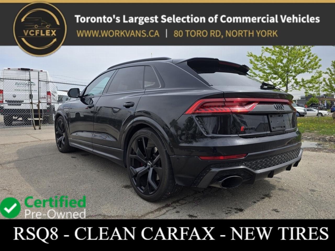 2021 Audi RS Q8 RSQ8 Carbon Pack/23Wheels/B&O Sound/CLEAN CARFAX Photo