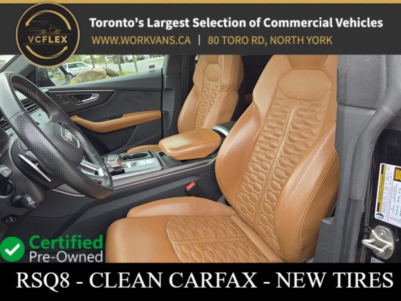 2021 Audi RS Q8 RSQ8 Carbon Pack/23Wheels/B&O Sound/CLEAN CARFAX Photo