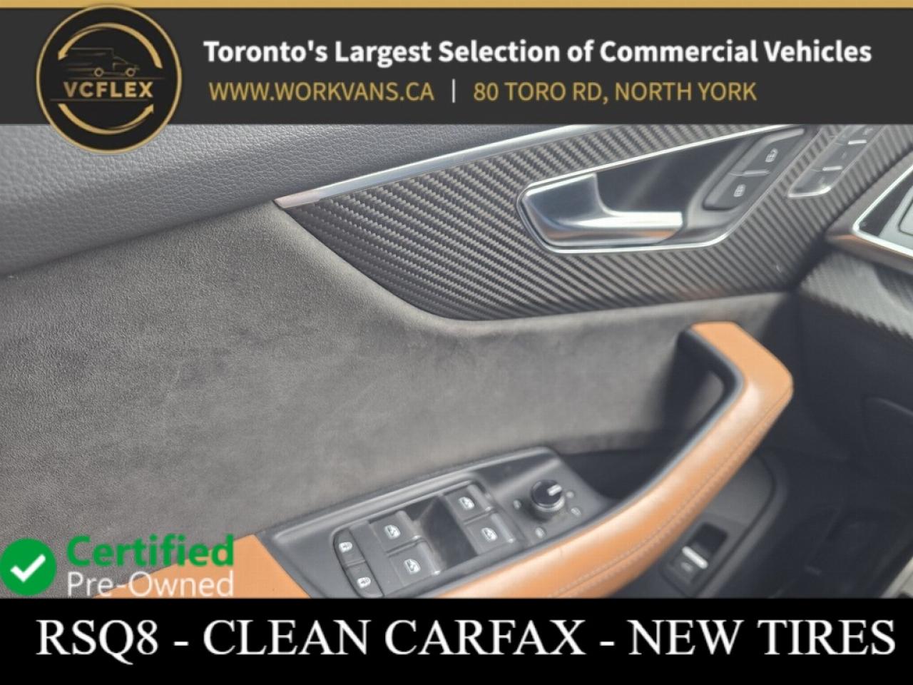 2021 Audi RS Q8 RSQ8 Carbon Pack/23Wheels/B&O Sound/CLEAN CARFAX Photo