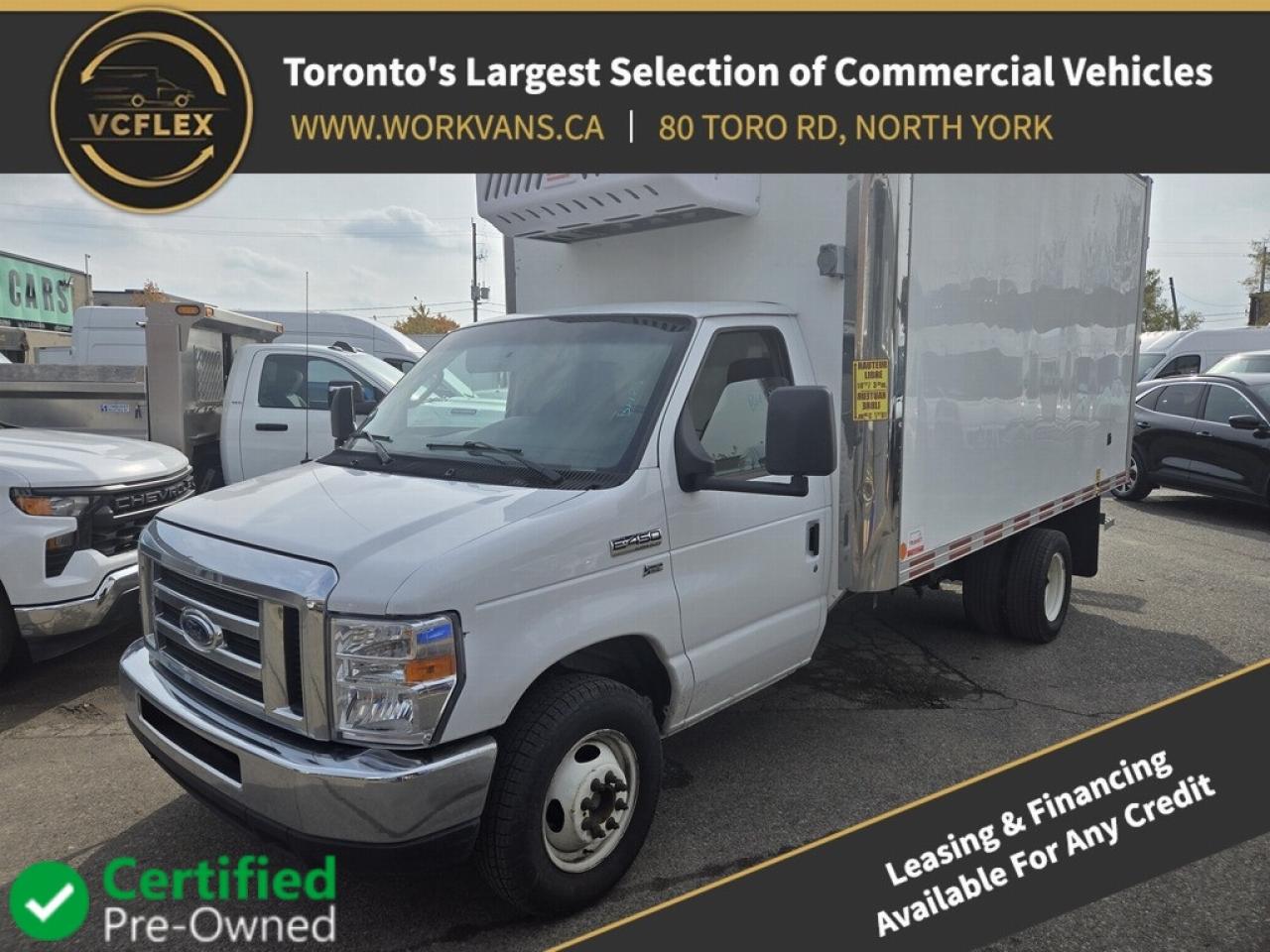 2019 Ford E-450 14Ft Box - ATC Low Temp Reefer + Standby Photo