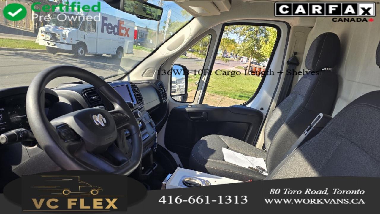 2022 RAM ProMaster Cargo Van 2500 - 136WB (10Ft Cargo Length) High Roof - Shelv Photo