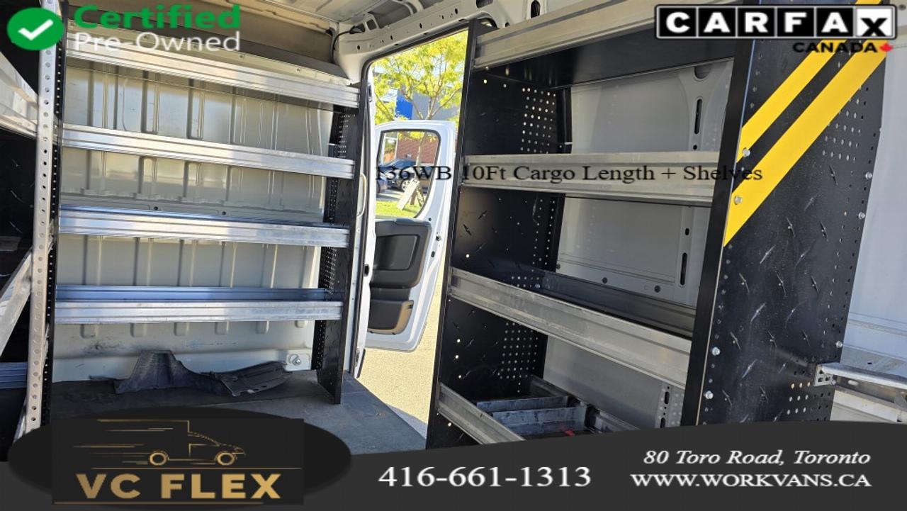2022 RAM ProMaster Cargo Van 2500 - 136WB (10Ft Cargo Length) High Roof - Shelv Photo
