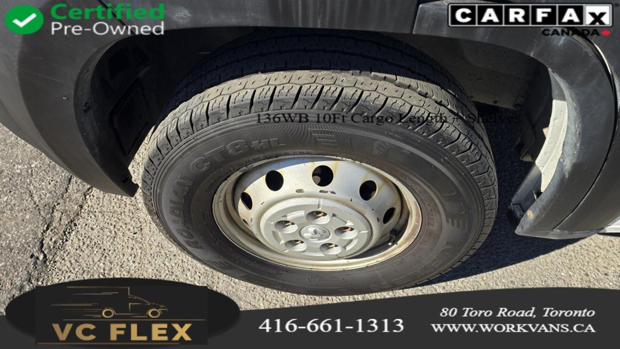 2022 RAM ProMaster Cargo Van 2500 - 136WB (10Ft Cargo Length) High Roof - Shelv Photo