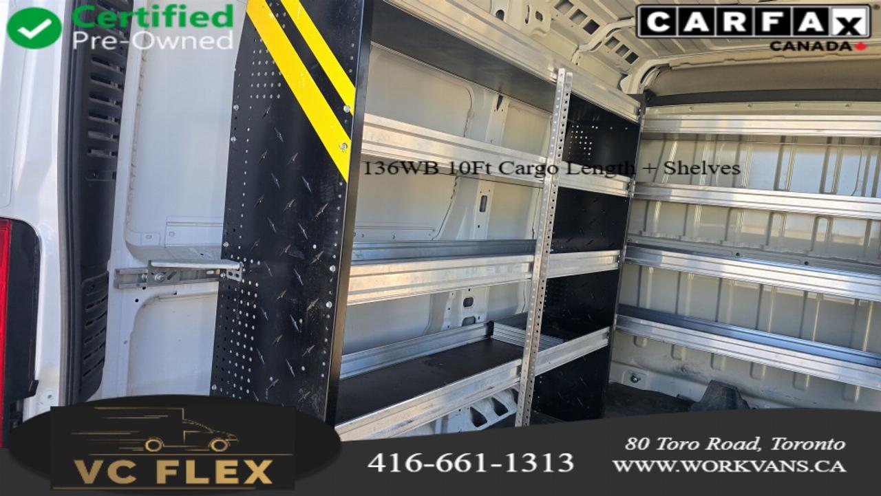 2022 RAM ProMaster Cargo Van 2500 - 136WB (10Ft Cargo Length) High Roof - Shelv Photo