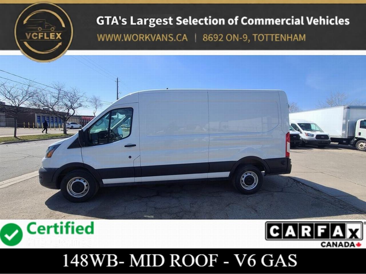 2020 Ford Transit Cargo Van T-250 148 Wheel Base - Mid Roof - V6 - HCV-A11335 - -None Photo0
