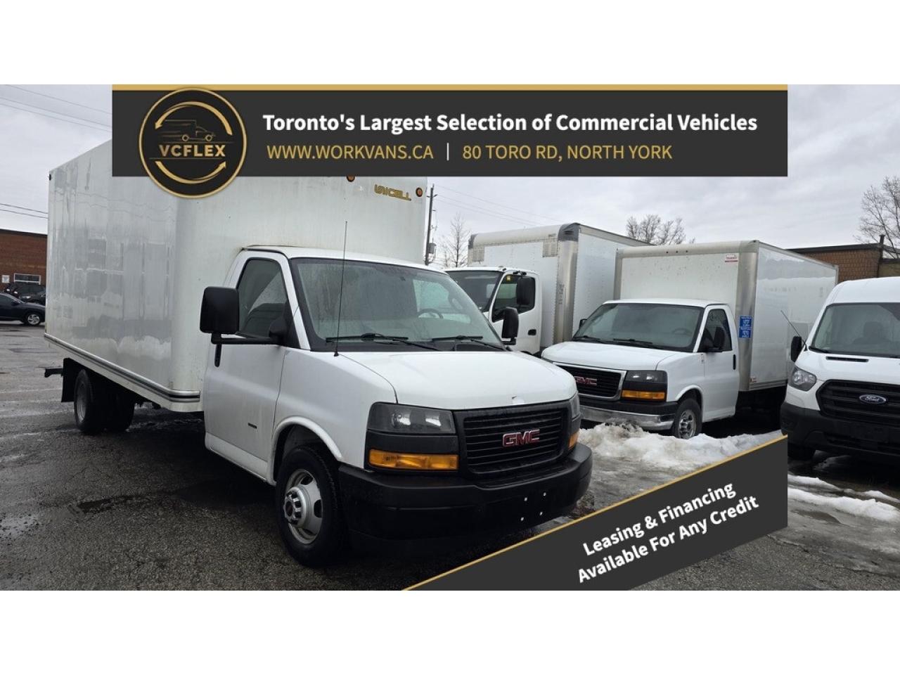 2019 GMC Savana 16Ft Box V8 Gas - Clean Carfax - Certified Photo2