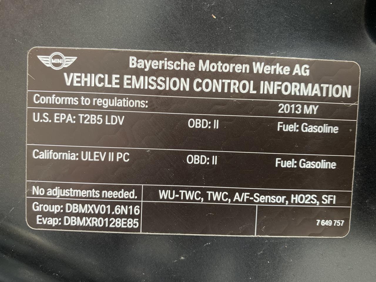 2013 MINI Cooper Paceman 2dr / PACEMAN /   59602 KMS !!! AUTO !! ONE OWNER Photo