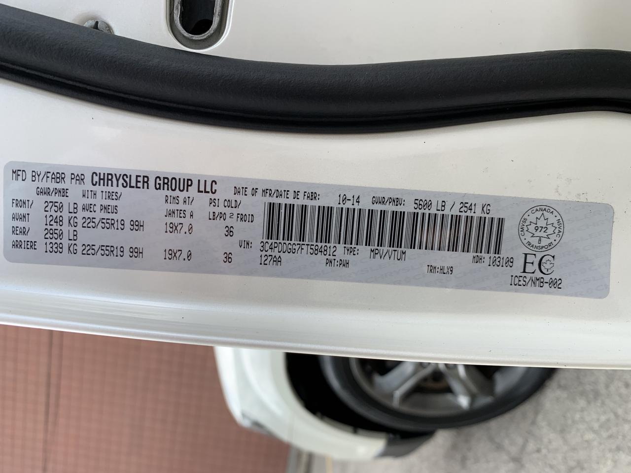 2015 Dodge Journey AWD 4dr Crossroad /ONE OWNER !!! CAR FAX CLEAN !!! Photo