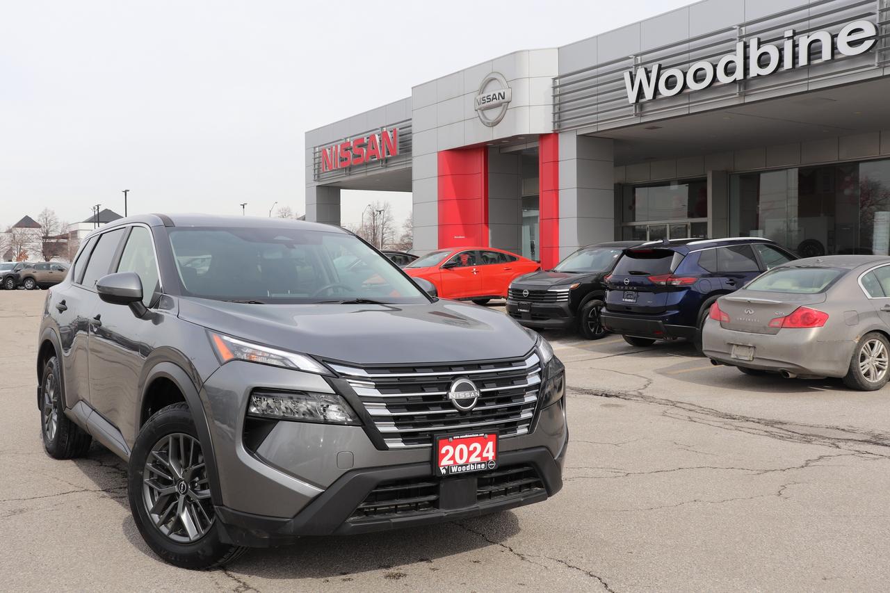 2024 Nissan Rogue S  AWD NO ACCIDENTS REMOTE START B-SPOT CARPLAY Photo0