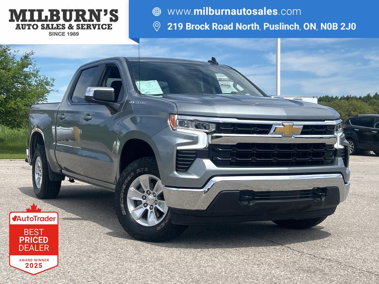 2024 Chevrolet Silverado 1500 LT 4x4 Crew Cab   Heated Seats & Steering Wheel Photo0