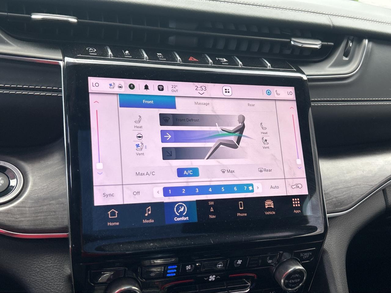 2022 Jeep Grand Cherokee L Overland 4x4   Nav.  Pano Roof Heated/Cooled Seats Photo