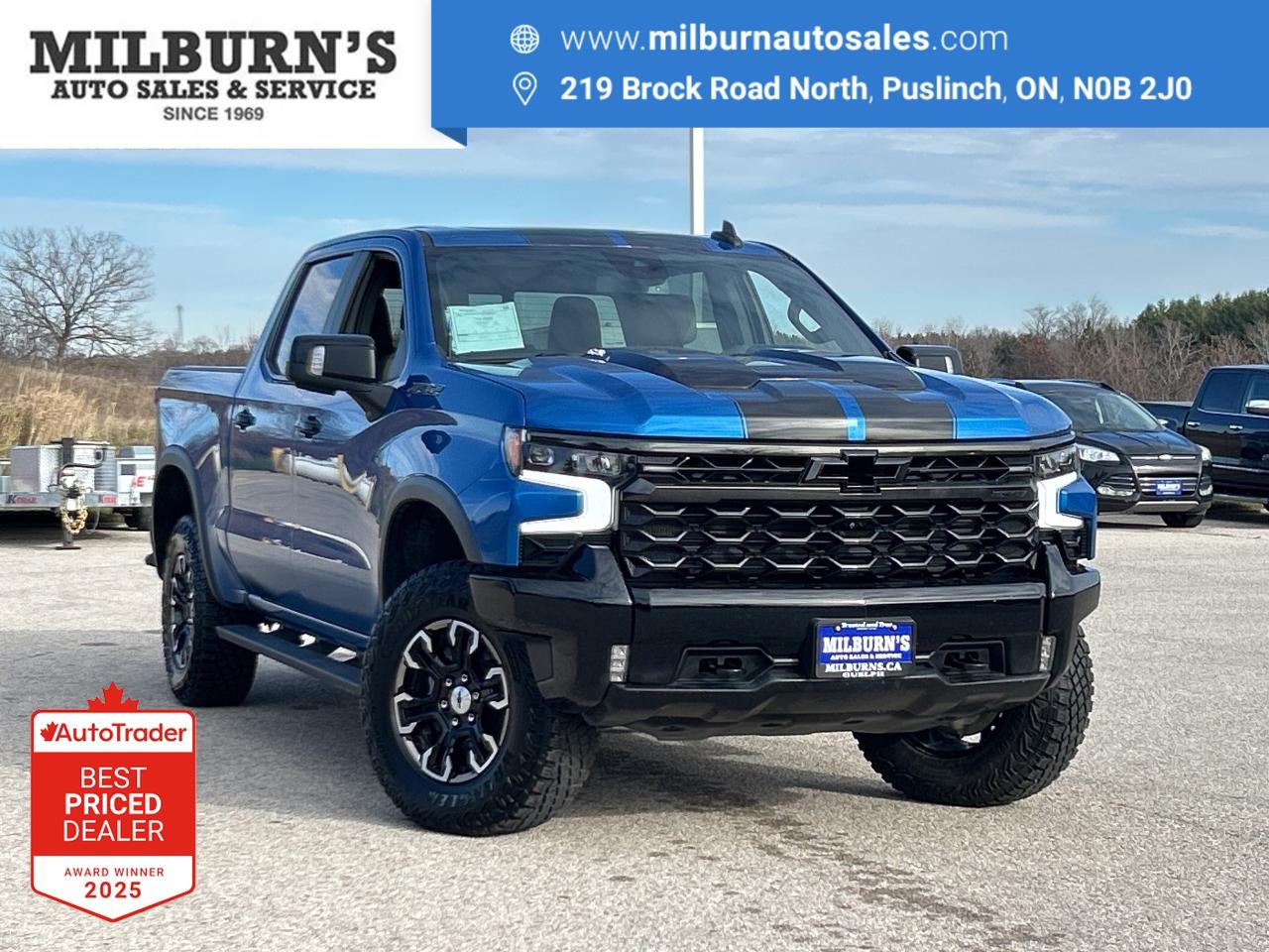 2022 Chevrolet Silverado 1500 ZR2 4x4 Crew   Nav   Sunroof   Heated/Cooled Seats Photo0