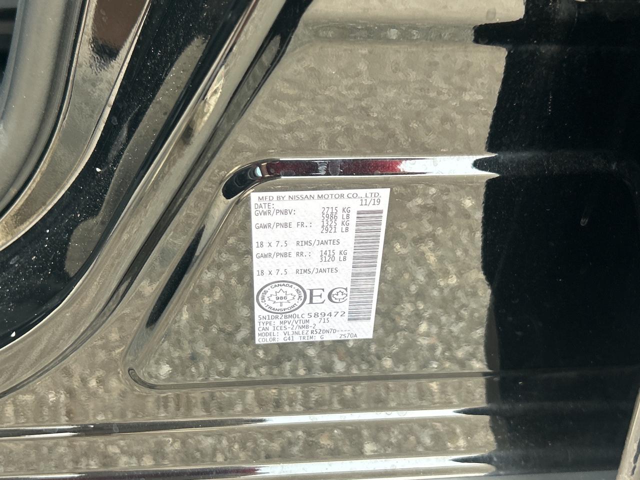 2020 Nissan Pathfinder SV Tech   Nav   7 Pass Photo