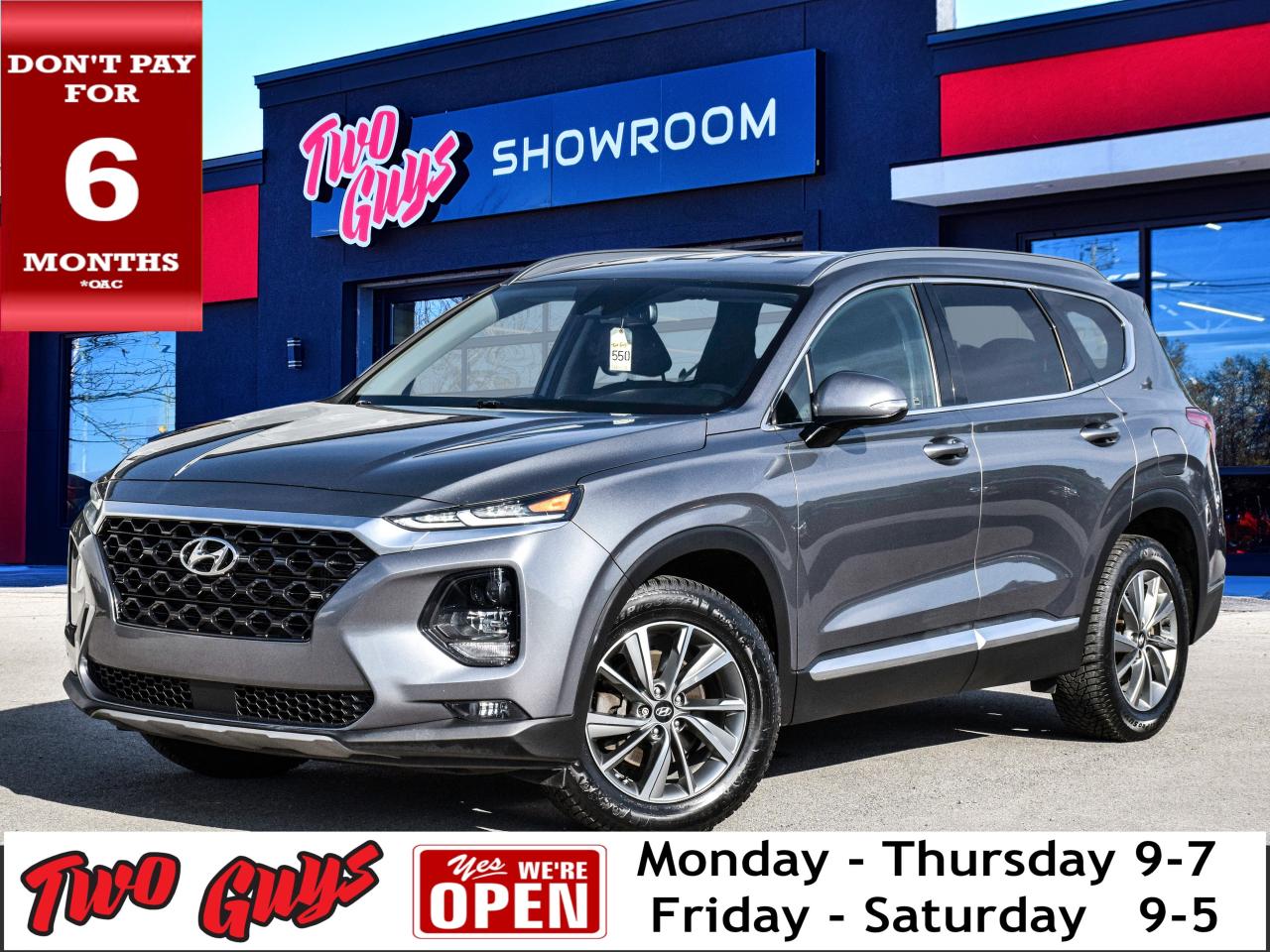 2019 Hyundai Santa Fe Preferred 2.0 AWD   Htd Cloth   New Tires   Active Photo0