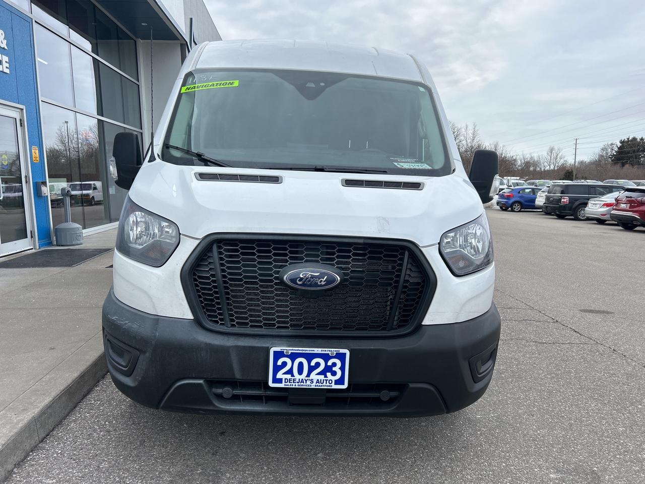 2023 Ford Transit Cargo Van T-250 130 Med Rf 9070 GVWR   NAV   Clean Carfax Photo