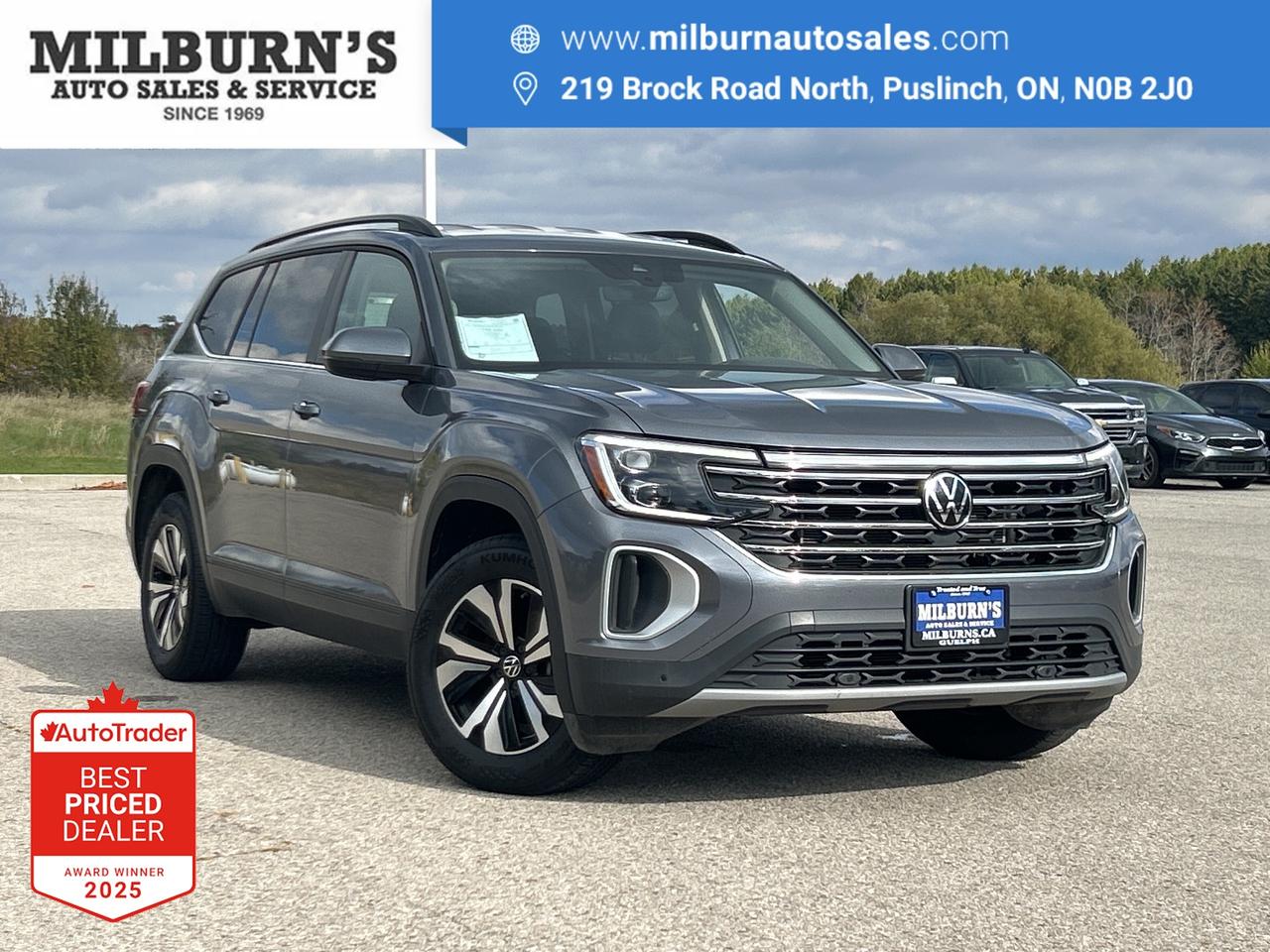 2024 Volkswagen Atlas Comfortline 2.0 TSI 4MOTION   Heated/Cooled Seats Photo0