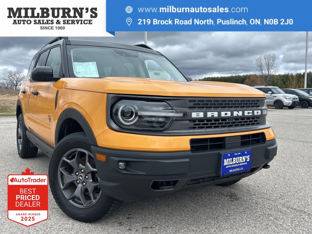 2021 Ford Bronco Sport Badlands 4x4   Nav.   Heated Seats   Remote Start Photo