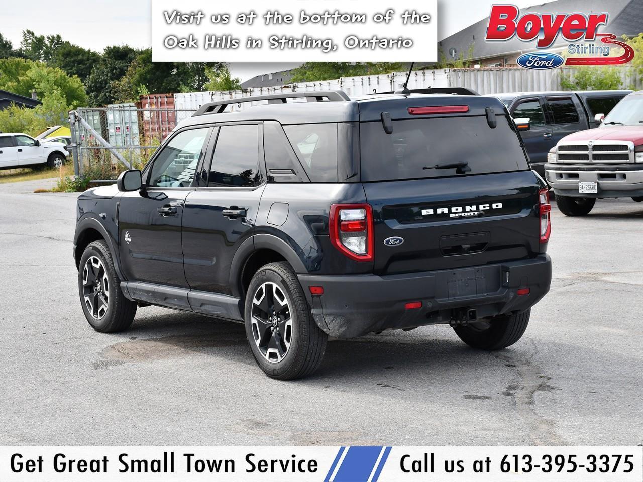 2023 Ford Bronco Sport Outer Banks CLEAN CARFAX,LOCAL TRADE! Photo3